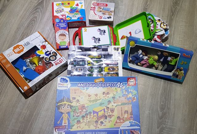 Lote juguetes educativos niños