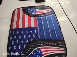 4 tappetini auto USA stile vintage
