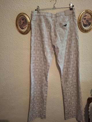Pantalones Armani - Beige - 