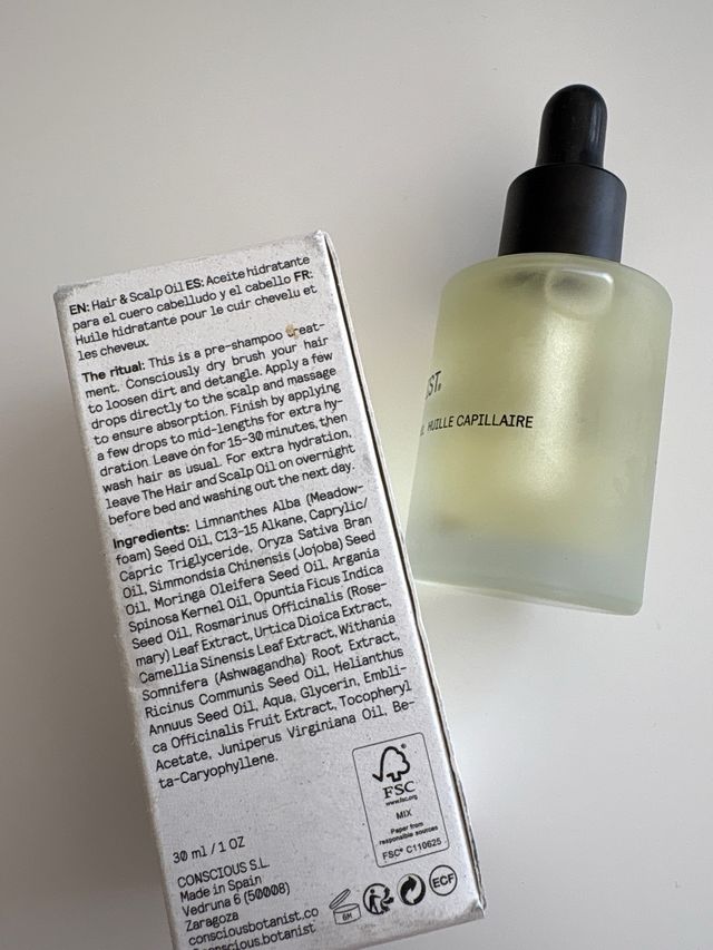 Aceite capilar Conscious Botanist 30ml