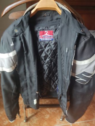 Chaqueta moto Suzuki c/protecciones
