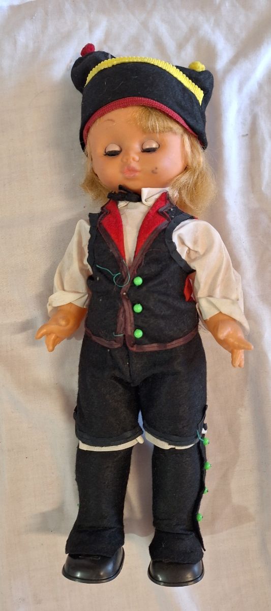 SET DI 2 BAMBOLE COSTUMI REGIONALI GALÍCIA