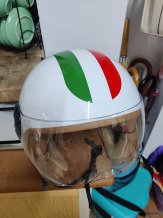 Casco moto vintage Italia