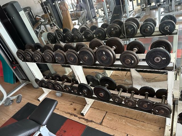 Máquinaria variada Gimnasio , maquinas,peso libre.