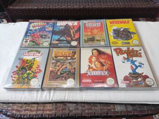 Lote pack juegos completos Nintendo Nes.