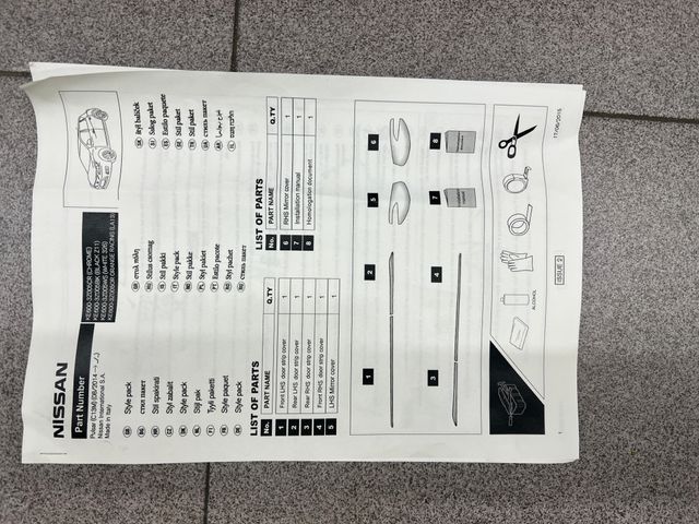 Pack Cromado Nissan Pulsar