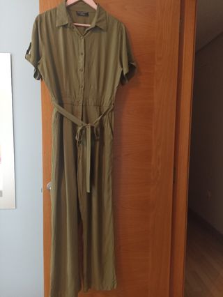 Mono verano mujer verde oliva