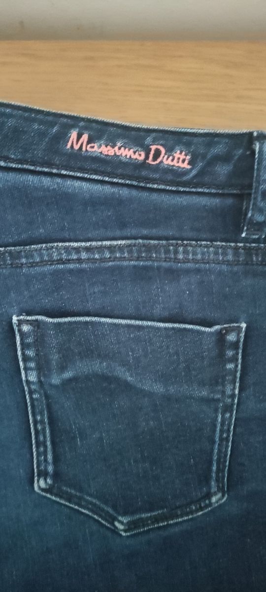 Vaquero corto Massimo Dutti chica, talla 13 - 14