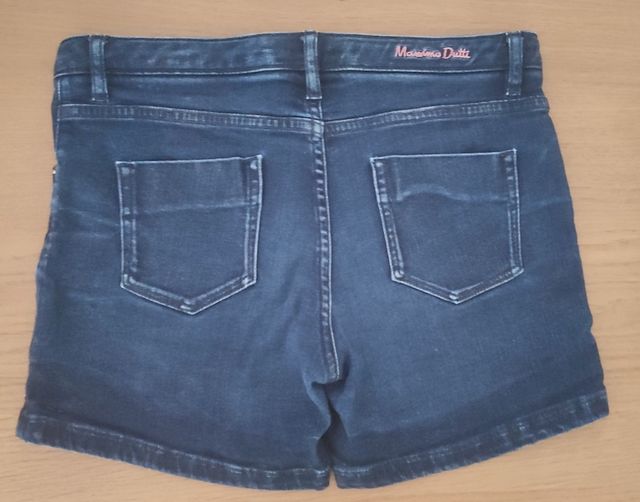 Vaquero corto Massimo Dutti chica, talla 13 - 14