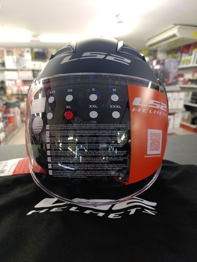 Casco LS2 Airflow Negro Mate XL