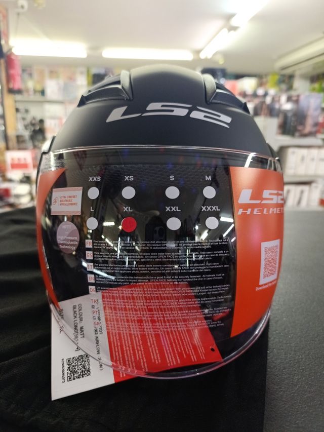 Casco LS2 Airflow Negro Mate XL