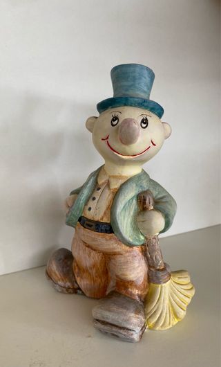 Statuina Spazzino Vintage