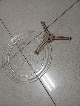 Plato giratorio microondas 24cm