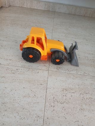 Tractor Amarillo Juguete