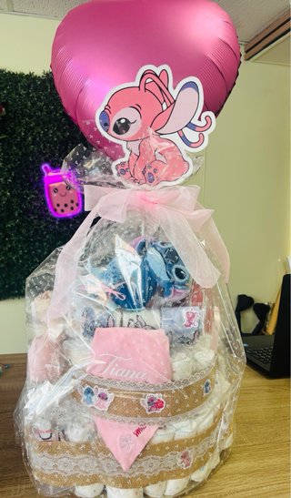 Tarta pañales bebé: Regalo recién nacido
