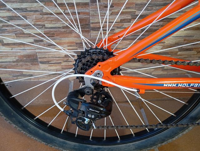 Bicicleta de montaña Wolfbike shimano