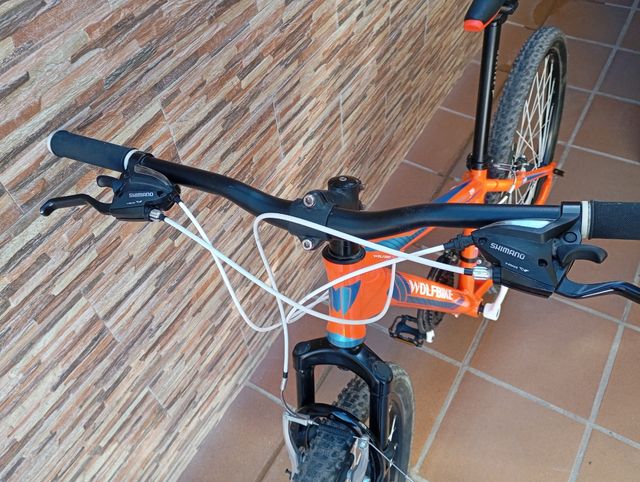 Bicicleta de montaña Wolfbike shimano