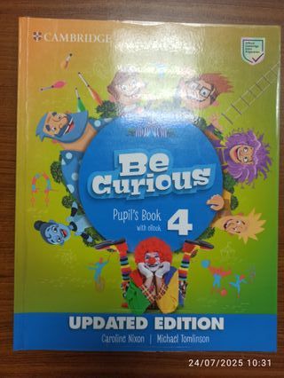 Be Curious Level 4 Pupil's Book with eBook Updated