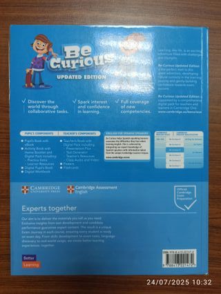Be Curious Level 4 Pupil's Book with eBook Updated