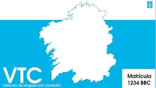  Licencia vtc para Galicia