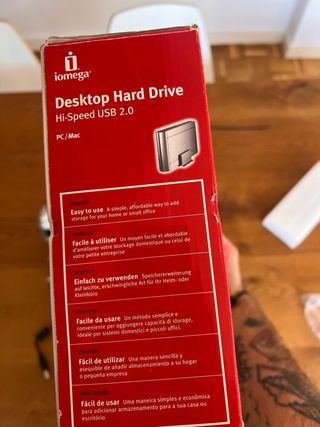 Disco Duro Iomega 500GB USB 2.0