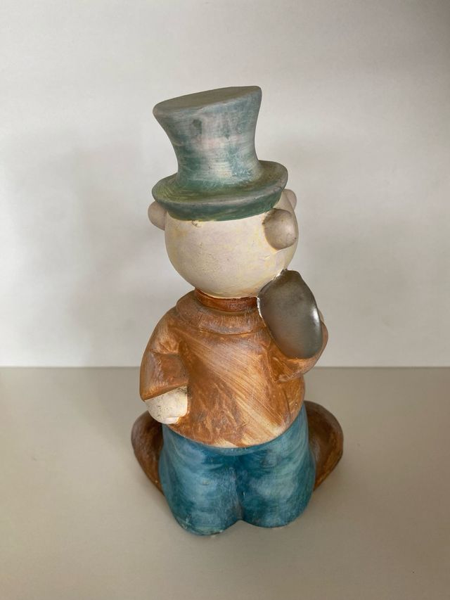 Statuina contadino vintage