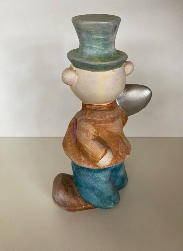 Statuina contadino vintage