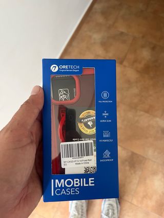 Carcasa ORETECH iPhone 13/14 roja