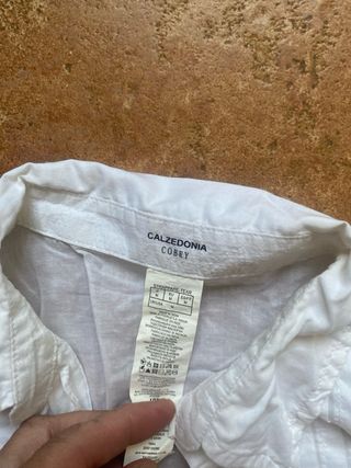 Blusón Calzedonia blanco - M