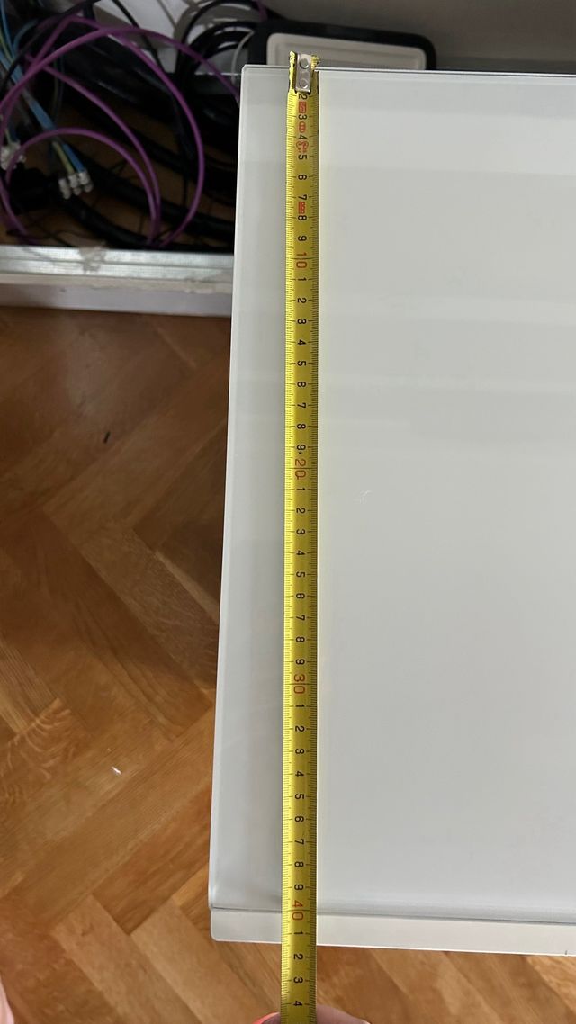 Mueble TV Ikea Besta - Blanco/Marrón