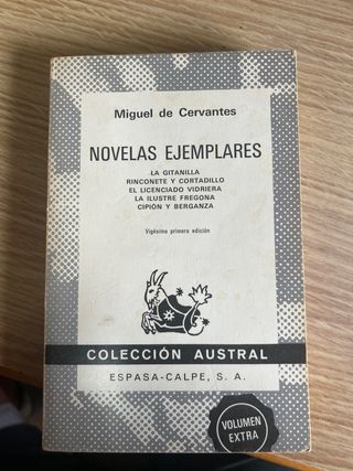 Novelas Ejemplares coleccion Austral