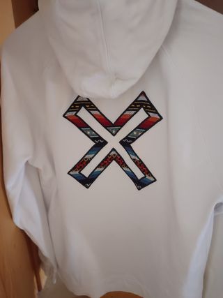 Sudadera blanca Blue Banana