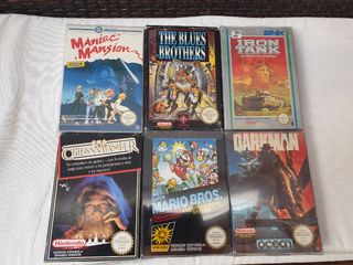 Lote pack juegos completos Nintendo Nes nese.