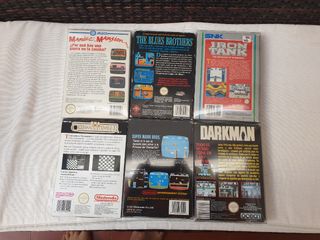 Lote pack juegos completos Nintendo Nes nese.