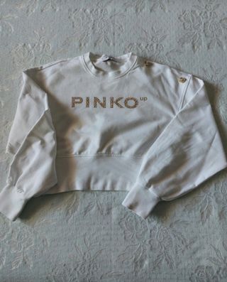 Felpa Pinko Up bianca