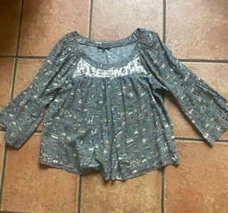 Blusa Cotelac S - Verde Grisáceo