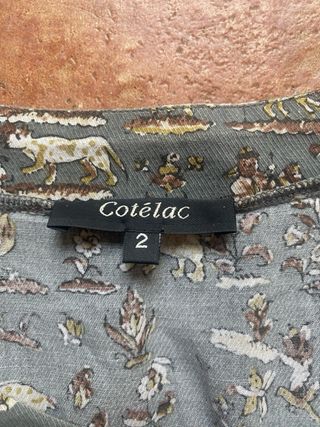 Blusa Cotelac S - Verde Grisáceo