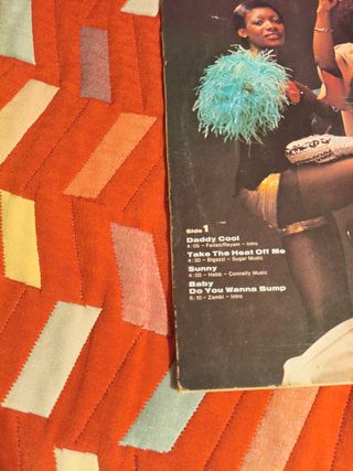 LP Boney M - Take The Heat Off Me