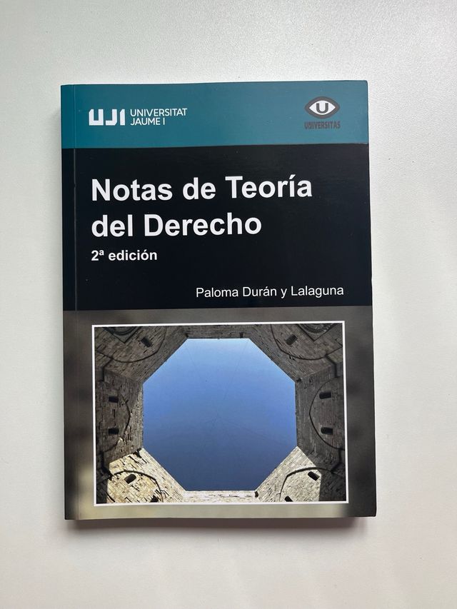 Notas de teoría del derecho