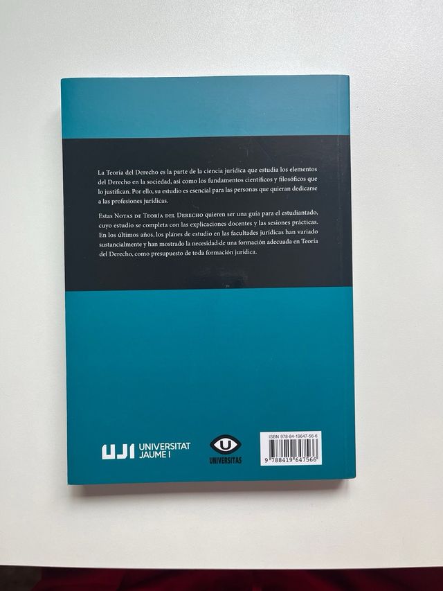 Notas de teoría del derecho