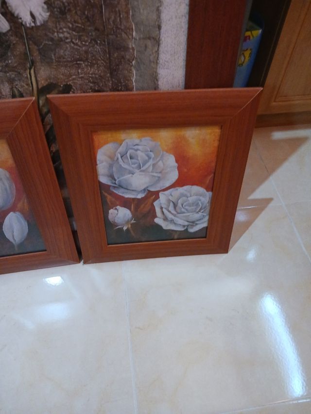 Cuadros flores - Decoración hogar