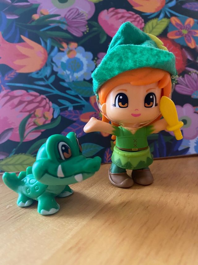 Pinypon Peter Pan y cocodrilo