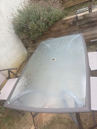 Mesa y sillas terraza - Exterior