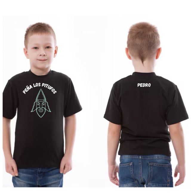 Camisetas Peña: Camisetas para niños y adultos.