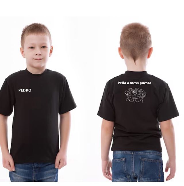 Camisetas Peña: Camisetas para niños y adultos.