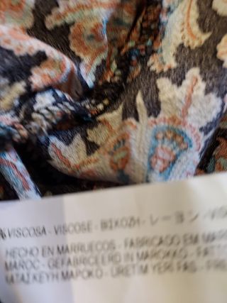 Vestido Zara estampado