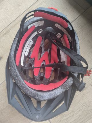 Casco bici niño rojo - Talla M
