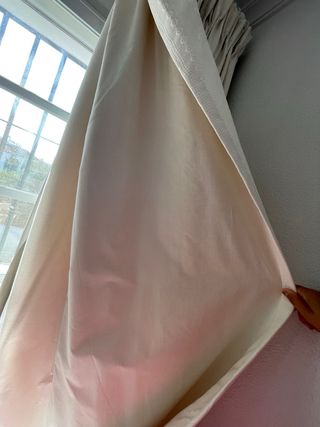 Cortinas blancas translucidas y opacas