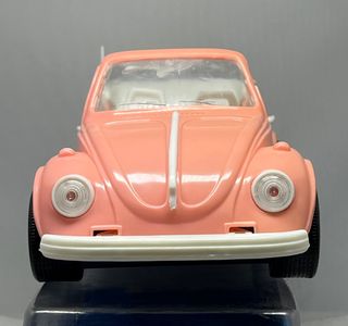 VW Escarabajo Cabriolet Rosa - Coche a friccion