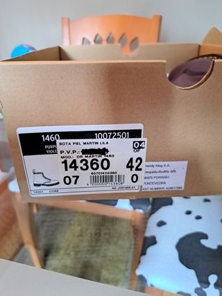 Dr. Martens 1460 - Botas Moradas 42